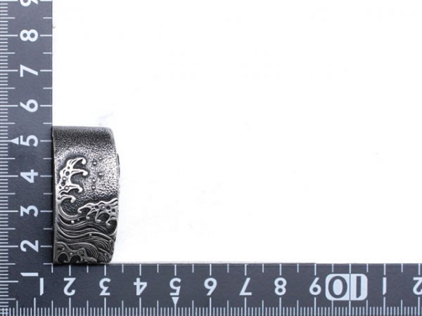 新品 コジリ 鐺 薩摩波千鳥図　C-033-2BR2 | 古い壺 第三弾絶滅危惧種
