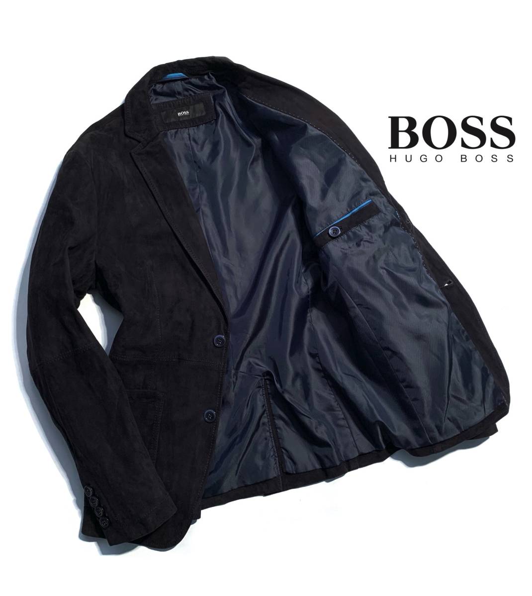 HUGO BOSS ヒューゴボス BOSS（レザージャケット）のフリマアイテム 