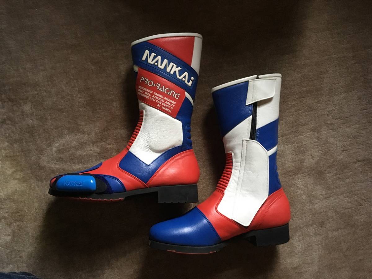 南海 ナンカイ レーシングブーツ トリコロール PRO-RACING NANKAI TOP 