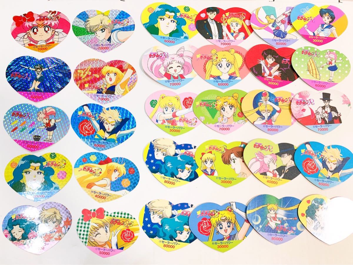 3日間限定価格！即決 当時物 セーラームーン 森永 ミニカード 大量