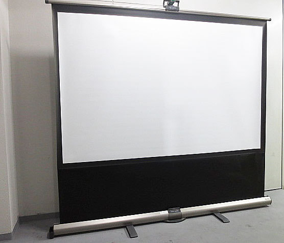 IZUMI パンタグラフ式 自立式スクリーン 80インチ SP-80 COSMO② 80型