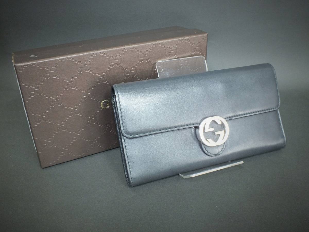 長財布 GUCCI(グッチ) ⁄ GUCCI グッチ インターロッキングG インター 