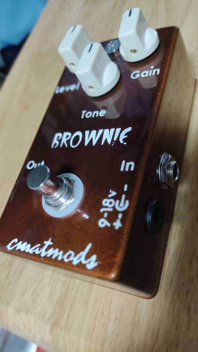 人気セール，HOT cmatmods BROWNIE オーバードライブペダル 5150 EVH Van Halen(オーバードライブ)｜売買されたオークション情報、yahooの商品情報をアーカイブ公開 - オークファン エフェクター
