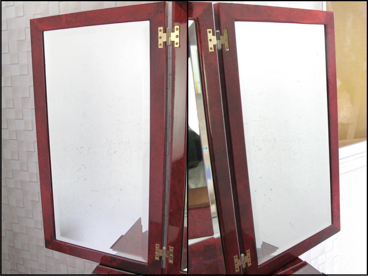 □ALDO TURA/アルド・トゥーラ□ドレッサー□山羊革張り□イタリア製