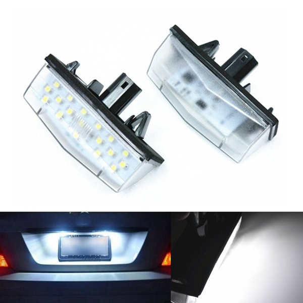 Led ナンバー灯 ユニット交換式 ライセンスランプ 6500k ホワイト 2個セット プリウス 系 30系 プリウスphv 30系