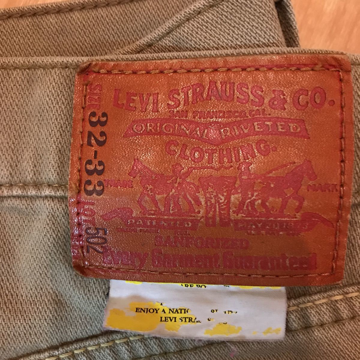 専門店では リーバイス カラーパンツ チノパン ブラック 33 32 Teleacv Cl