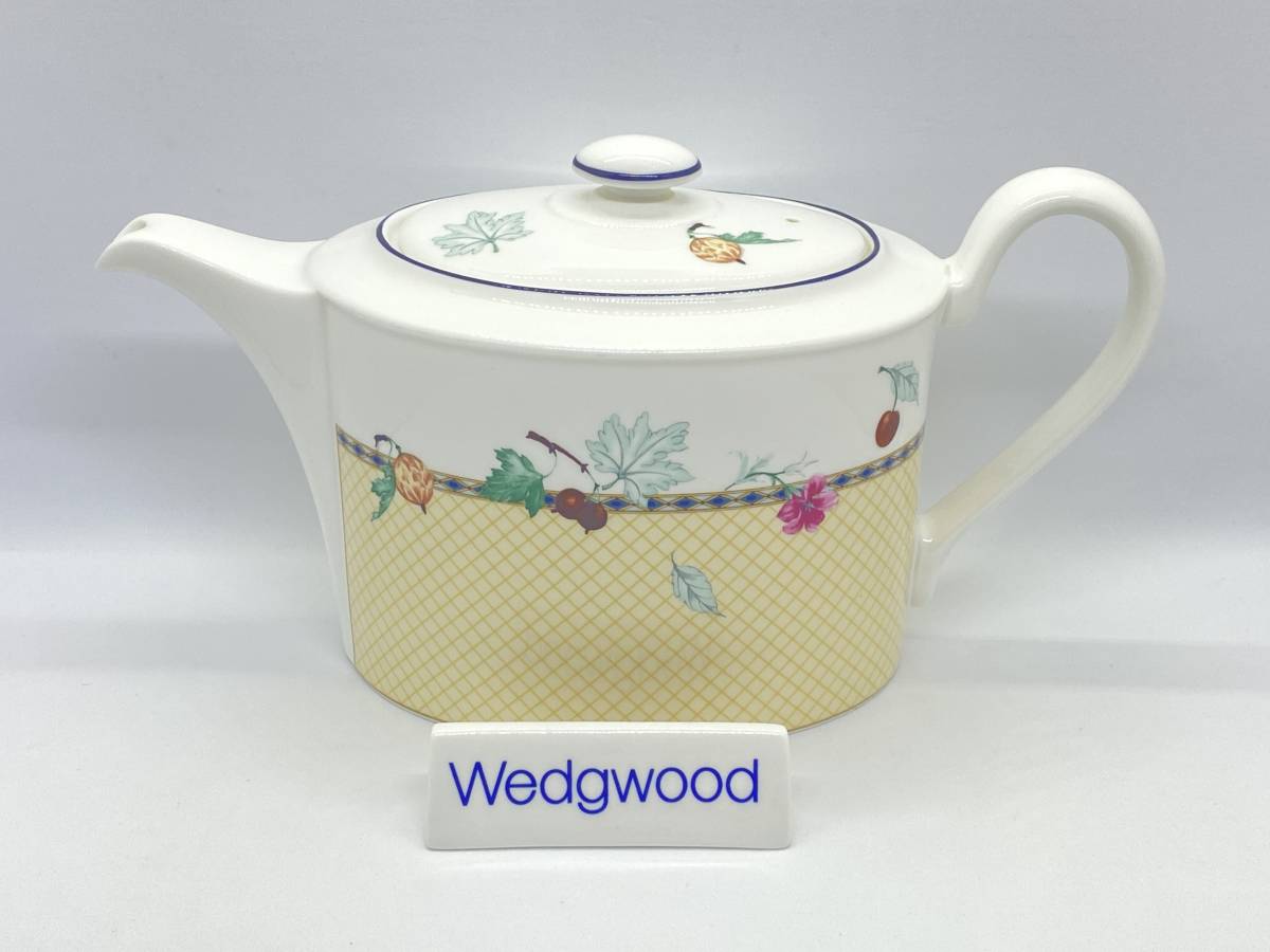 レア＊ WEDGWOOD ウェッジウッド ＊RARE＊ FRUIT SYMPHONY Tea Pot