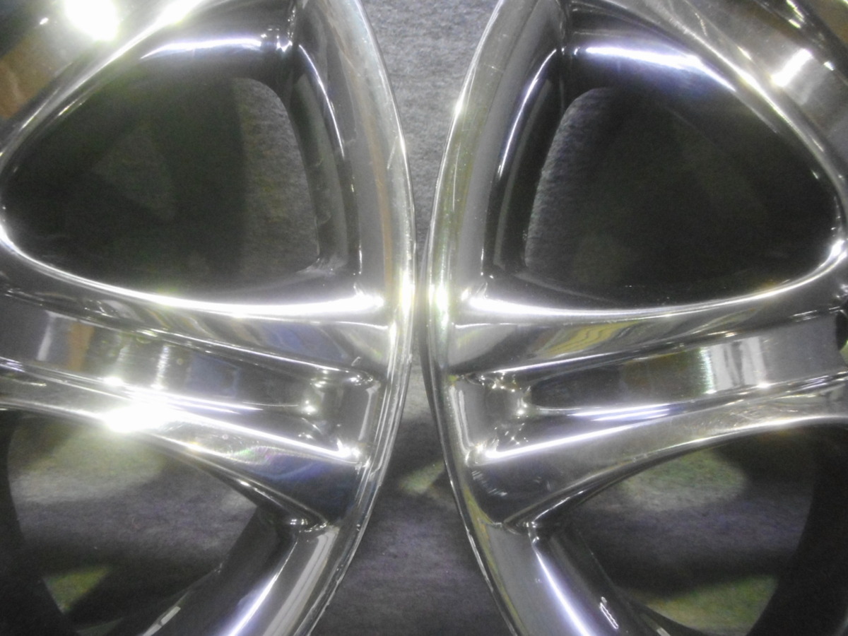 5穴 センチュリー 7.5J 5穴PCD120●4本セット●手渡し可！●(wW320 5Hトヨタ純正アルミホイール センチュリー（P.C.D（mm）120）（ホイール｜タイヤ トヨタ 純正 センチュリー 18in 7.5J PCD120 OFF+32 4本 [1454]