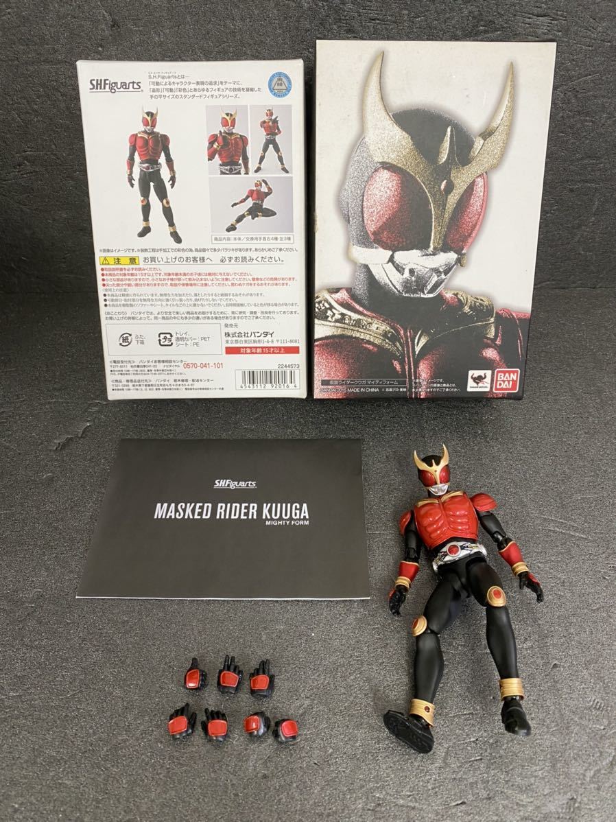 ■コレクション品□ フィギュア S.H.Figuarts 真骨彫製法版 仮面ライダークウガ マイティフォーム S.H.フィギュアーツ パーツ完品 特価