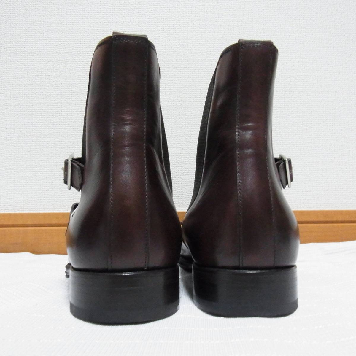 美品 スペイン製 Cordwainer コードウェイナー レザー ブーツ 40 コードウェイナー Cordwainer メンズ ビジネス クインクラシコ（Queen ストレート