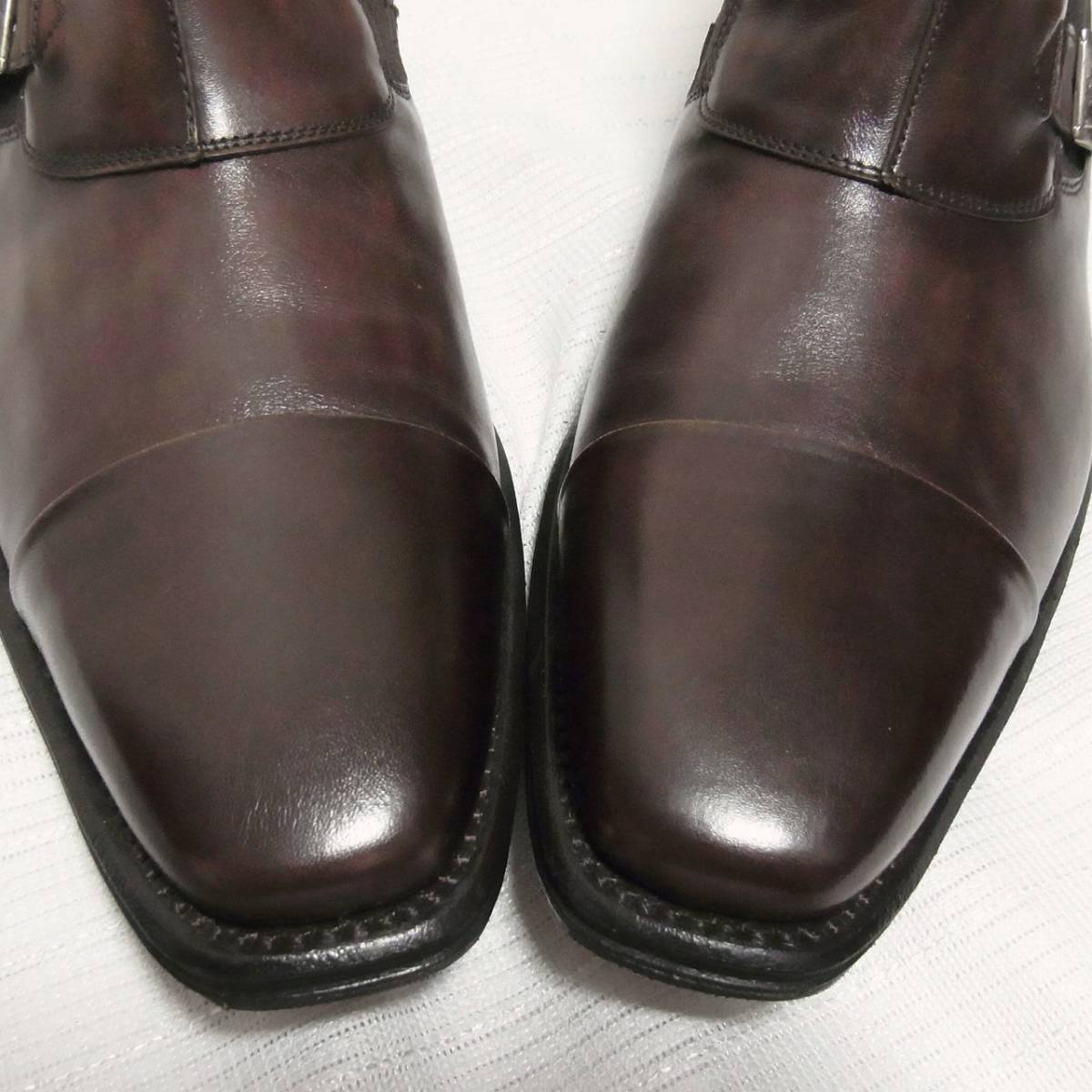美品 スペイン製 Cordwainer コードウェイナー レザー ブーツ 40 コードウェイナー Cordwainer メンズ ビジネス クインクラシコ（Queen ストレート