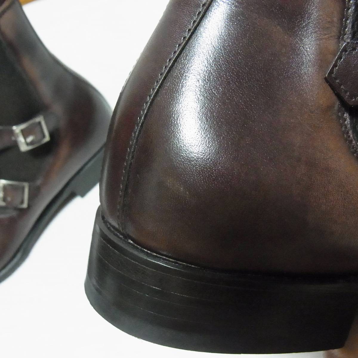 美品 スペイン製 Cordwainer コードウェイナー レザー ブーツ 40 コードウェイナー Cordwainer メンズ ビジネス クインクラシコ（Queen ストレート