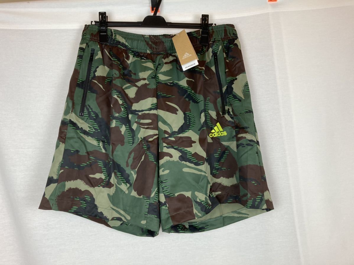 大きいサイズ メンズ adidas-カモフラ柄スウェットパンツ（メーカー取寄）アディダス 2L 3L 4L 5L 6L 7L adidas ハーフパンツ　メンズ　カモフラ　　XO