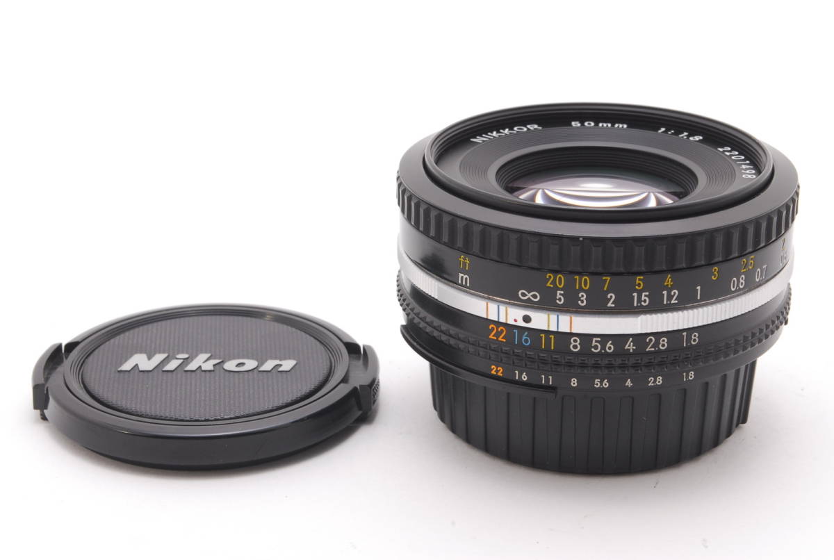Nikon Ai Nikkor 50mm f1.8S (Ai-S F1.8) 動作も写りもOKです。概ね