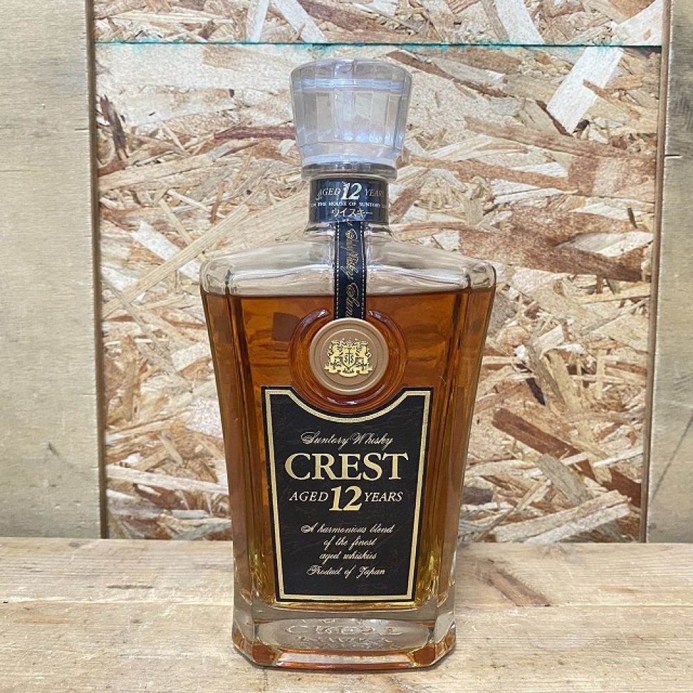 品質保証，低価 未開栓 古酒 ウイスキー サントリー/Suntory クレスト 12年 700ml 43% CREST(日本)｜売買されたオークション情報、yahooの商品情報をアーカイブ公開 - オークファン 日本