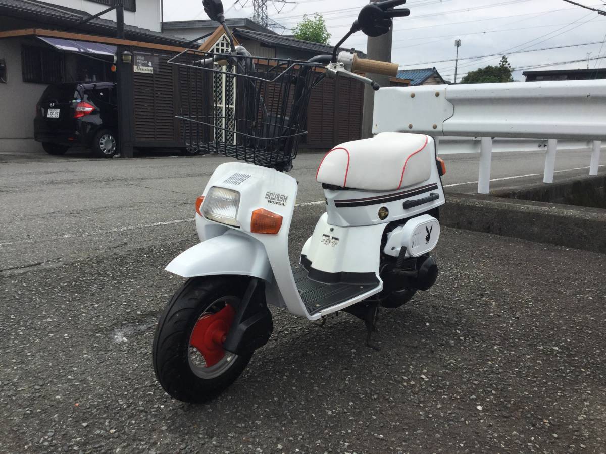 静岡発、旧車、AB11、スカッシュ、セル付き、12V ！
