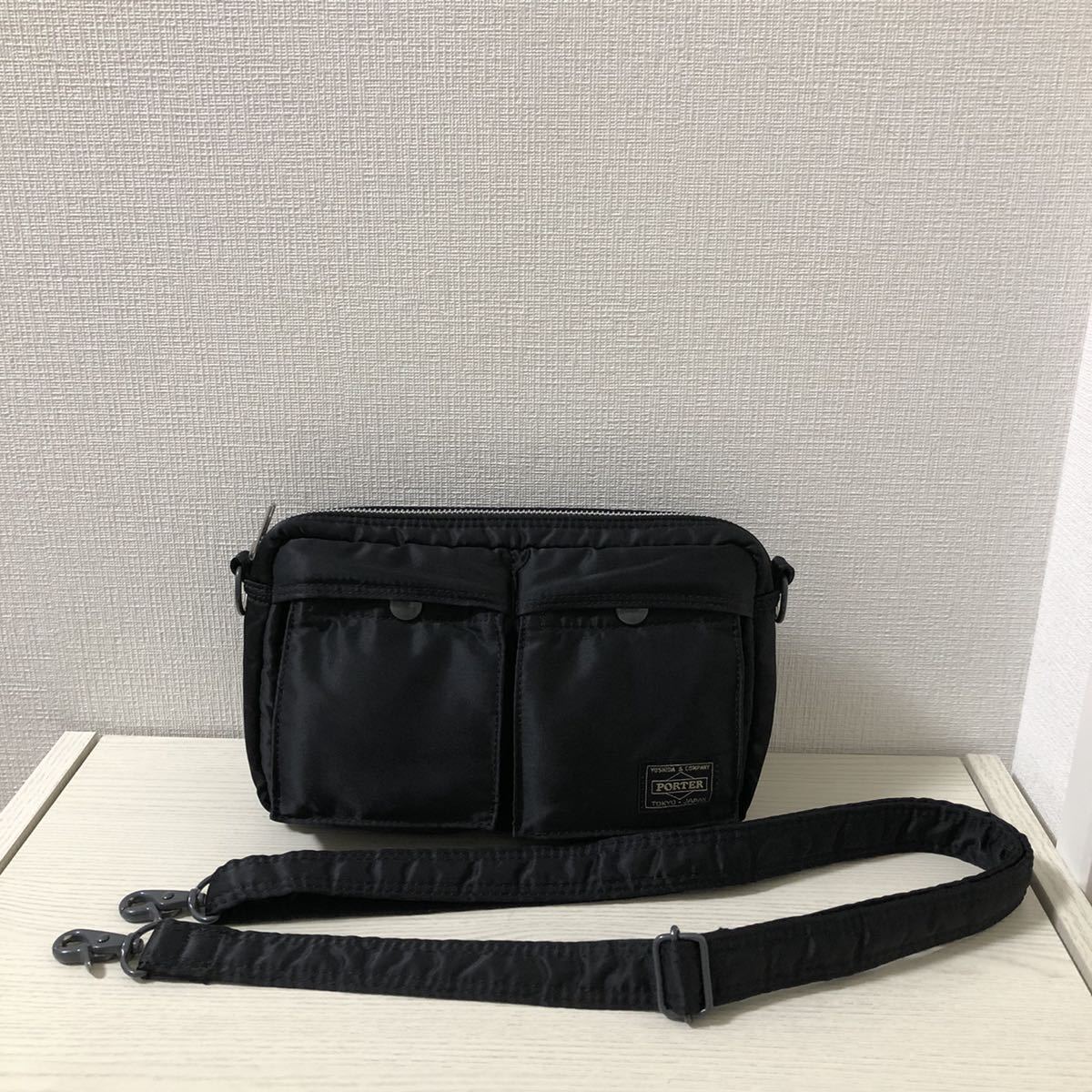 新品同様】定価15，950円 PORTER ポーター TANKER タンカー ショルダー 