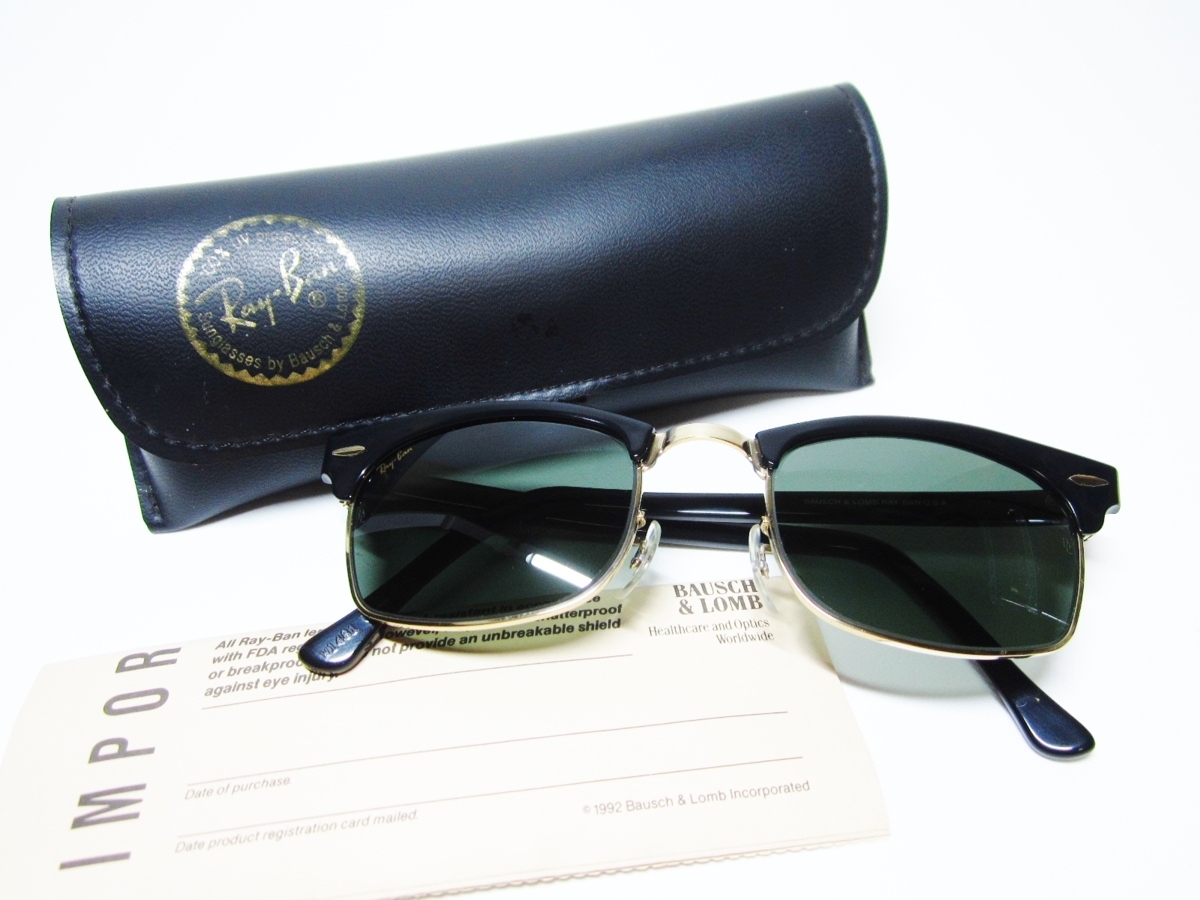 RAY-BAN/レイバン B&L ボシュロム クラブマスター W1115 USA製