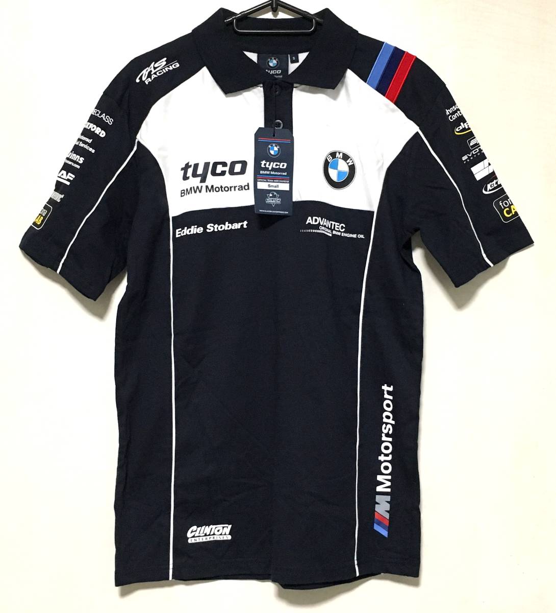 TYCO BMW 純正 正規品 ポロシャツ 公式 2019年 XSサイズ S1000RR バイク モトラッド 公式品 バイク オフィシャル BSB