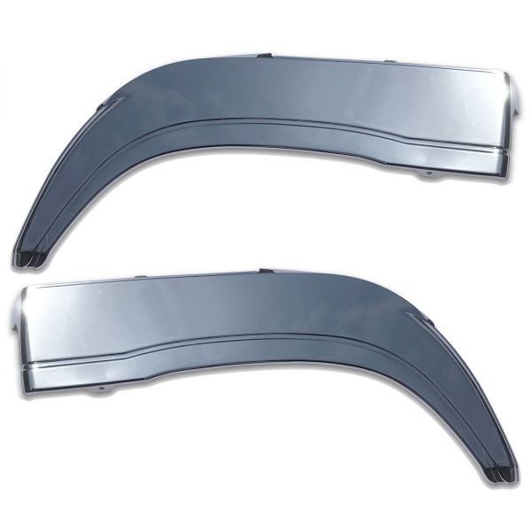 いすゞ NEW ギガ メッキ フェンダー パネル 左右セット 平成22年5月～平成27年10月 ABS製 標準ルーフ　/ ハイルーフ 新品