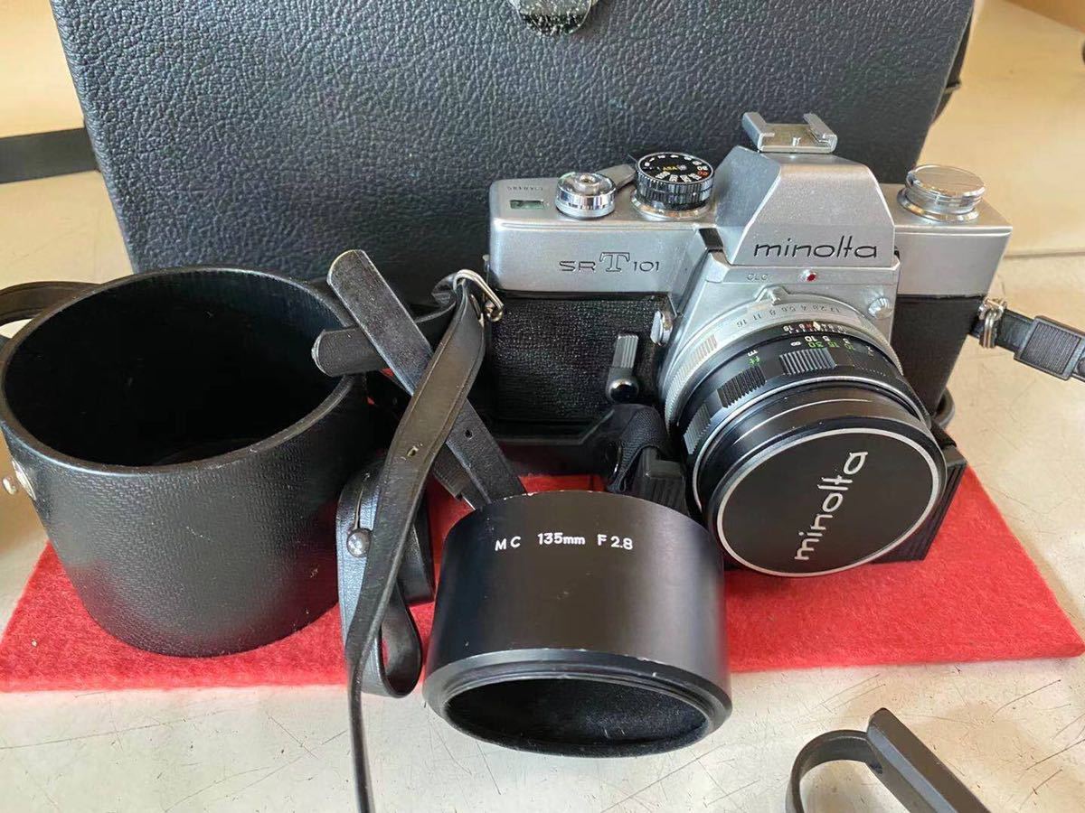 minolta ミノルタ SRT101 セット 動作未確認 ミノルタ SRT101 フィルム