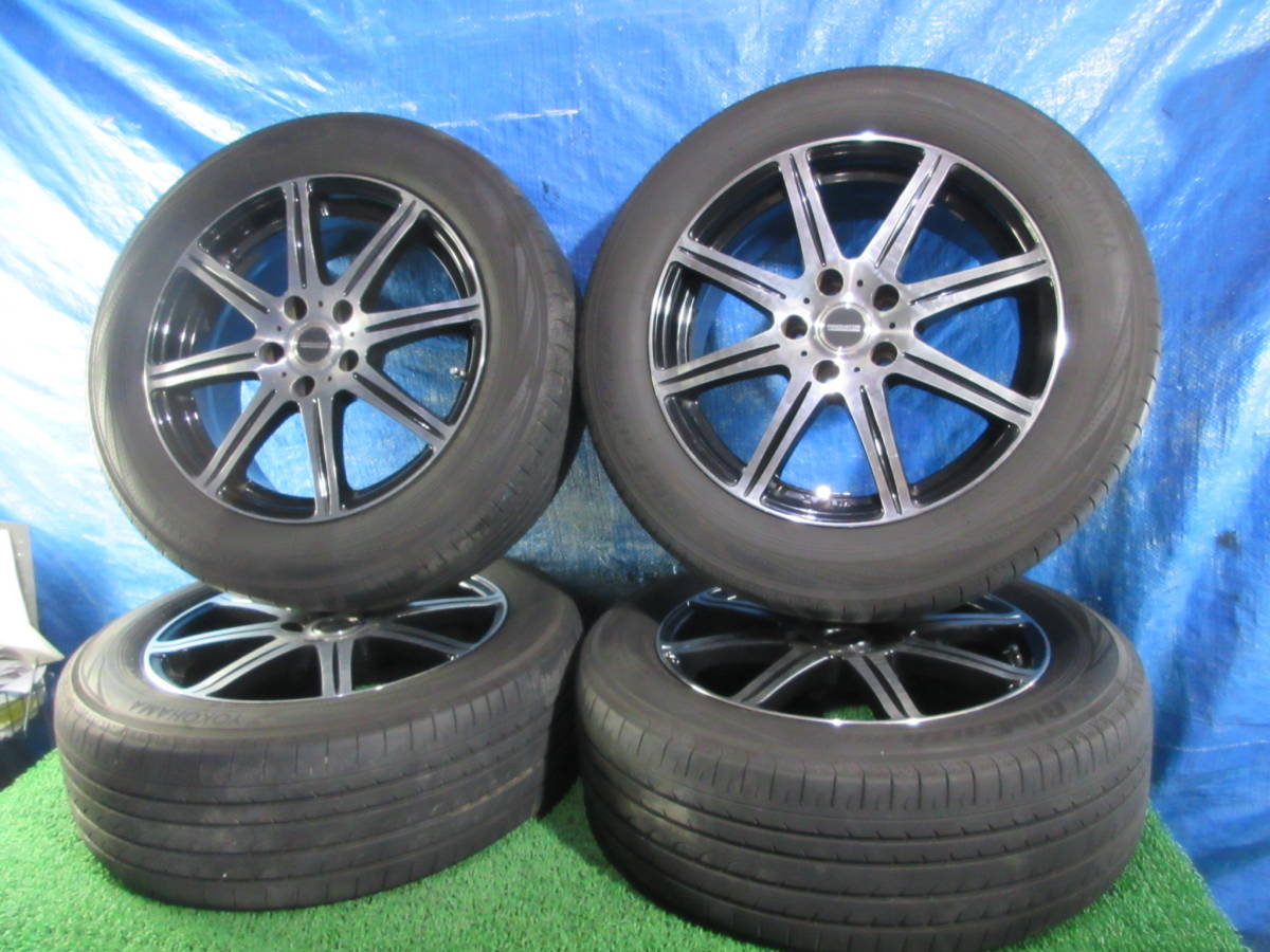 D-T0615c★ INNOVATOR 社外 アルミホイール 17インチ 7J IS38 PCD114.3 5穴 ハブ径73 215/60R17 エルグランド ME51