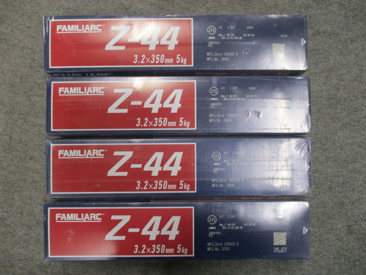 新品 神戸製鋼 溶接棒 Z-44 3.2×350mm 20kg(5KgX4) Z-44 神戸製鋼 新品 神戸製鋼 溶接棒 Z-44 3.2×350mm 20kg(5KgX4) Z-44 神戸製鋼
