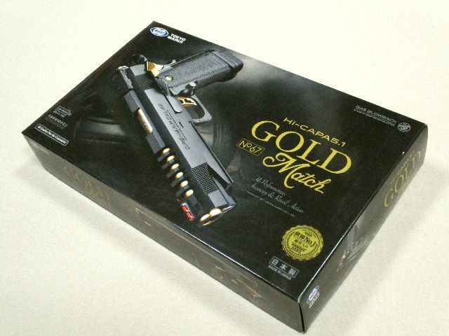 美品☆東京マルイ☆MARUI Hi-CAPA5.1 GOLD Match/ガスブローバック