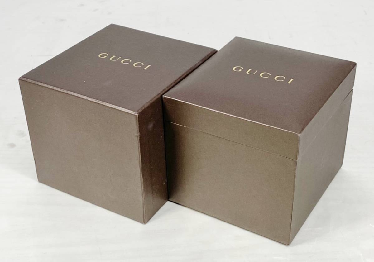 良品 グッチ YA055206 トリプルカレンダー 5500 クロノグラフ クォーツ