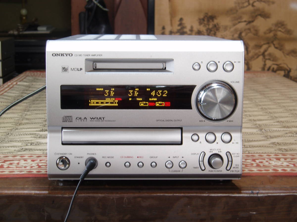 驚きの破格値，得価 ONKYO システムコンポ FR-7GX 美品・稼働良好