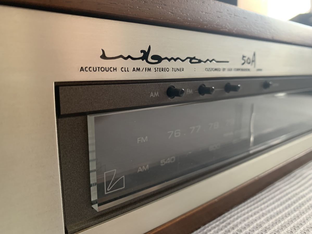 LUXMAN T-50A FMAMチューナー ラックスマン 送料込 は画像参照ください
