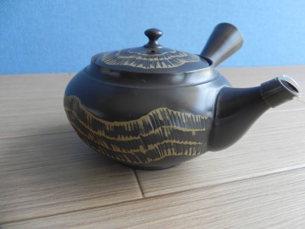 ZEROnet]○象嵌和遅野藤壺 みの里 作 重量4.7kg 壷 花瓶 花器 花生 花