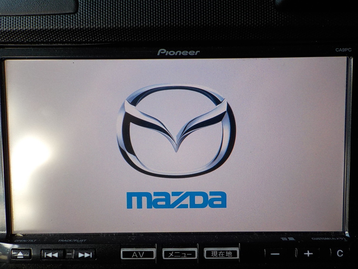 マツダ CA9PC Pioneer 2026年最新マツダ純正ナビ メモリーナビ⁄DVD