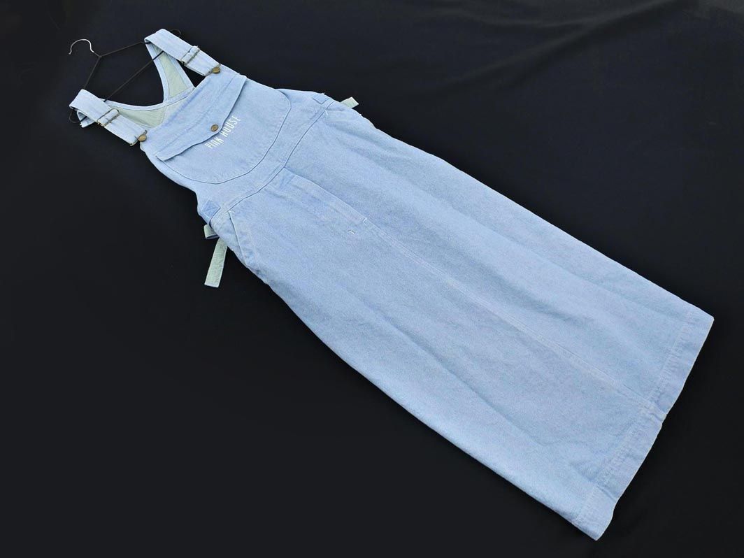 ピンクハウス デニム ロゴ スカート サロペット オーバーオール 水色 Bfc9 ピンクハウス 売買されたオークション情報 Yahooの商品情報をアーカイブ公開 オークファン Aucfan Com