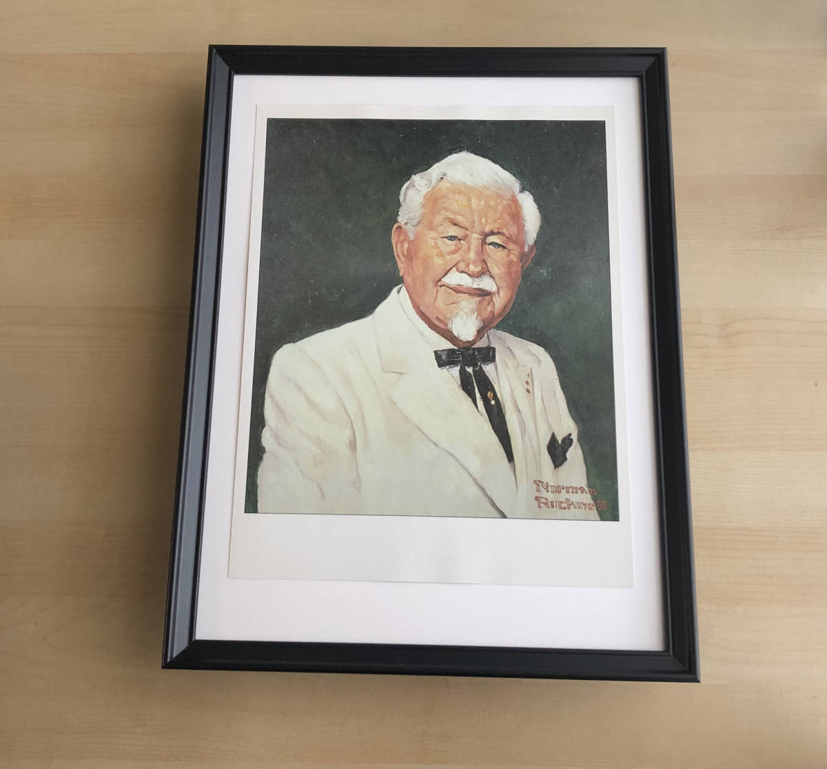 Kj 額装品 カーネルサンダース ノーマンロックウェル ポスター風デザイン イラスト Nigo ケンタッキー アートフレーム サイン 印刷物 売買されたオークション情報 Yahooの商品情報をアーカイブ公開 オークファン Aucfan Com