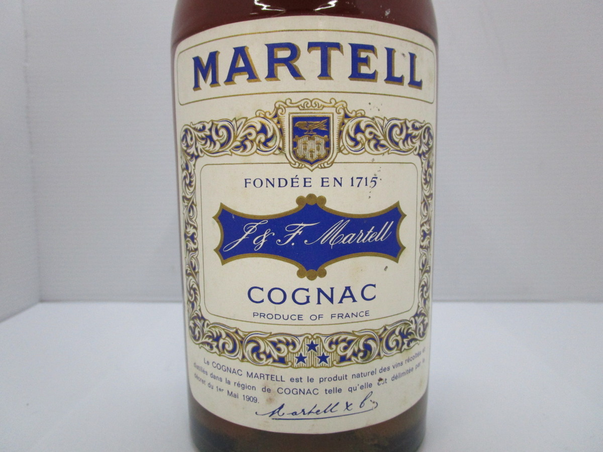 MARTELL マーテル スリースター グリーンボトル 特級ブランデー マーテル スリースター グリーンボトル 700ml 40% MARTELL COGNAC