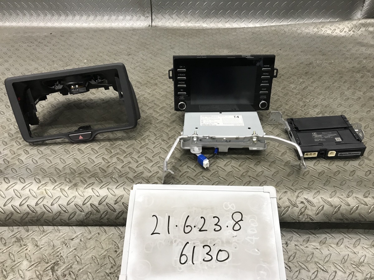 ★Bluetooth搭載!!　MXPA10 ヤリス X　令和3年　純正　ナビ オーディオスプレイ モニター　地図2020年10月　スマホ連動　86140-K0010★