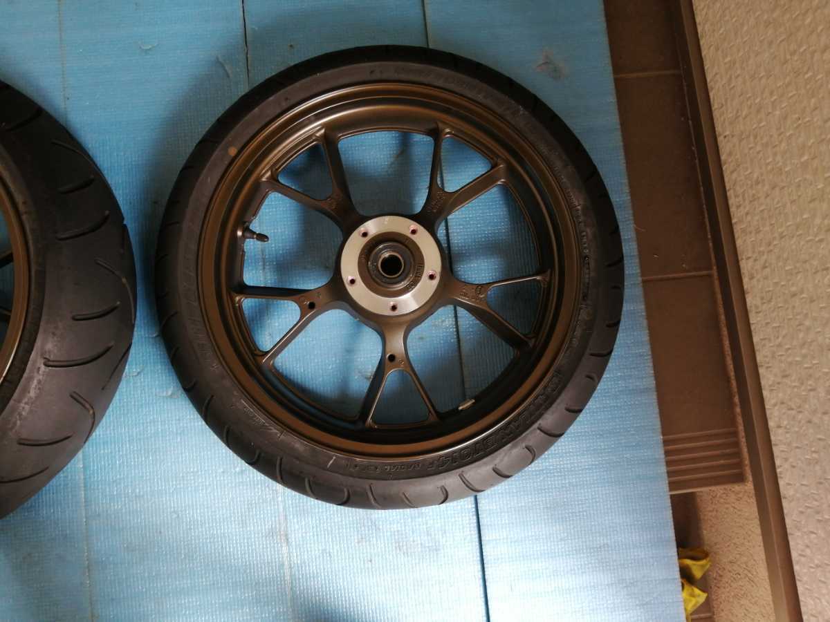 ZZR 1400 純正ホイール前後セット キズ無し 美品 【公式通販】
