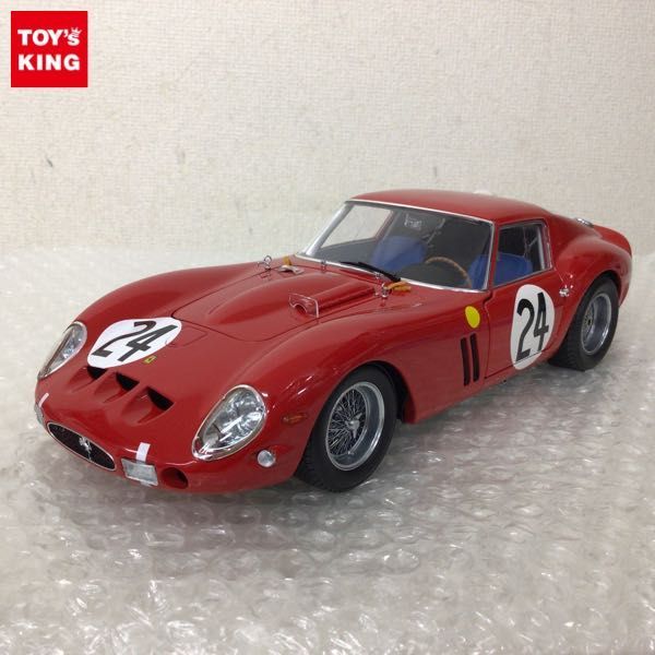 格安，定番人気 1円 箱無 欠損 京商 1/18 フェラーリ 250 GTO レッド(乗用車)｜売買されたオークション情報、yahooの商品情報をアーカイブ公開 - オークファン 乗用車