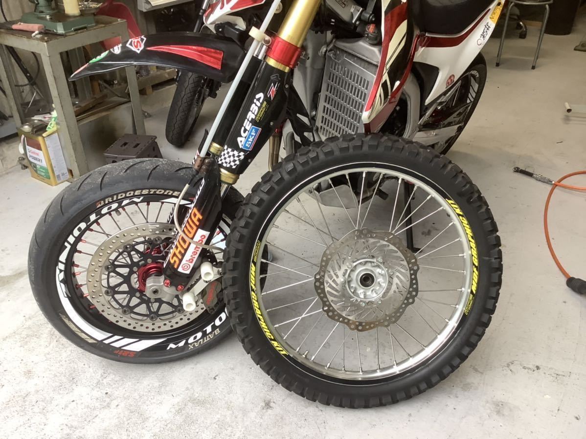 CRF250L(2012年式 MD38)ノーマルフロントホイル ブレーキディスク付 