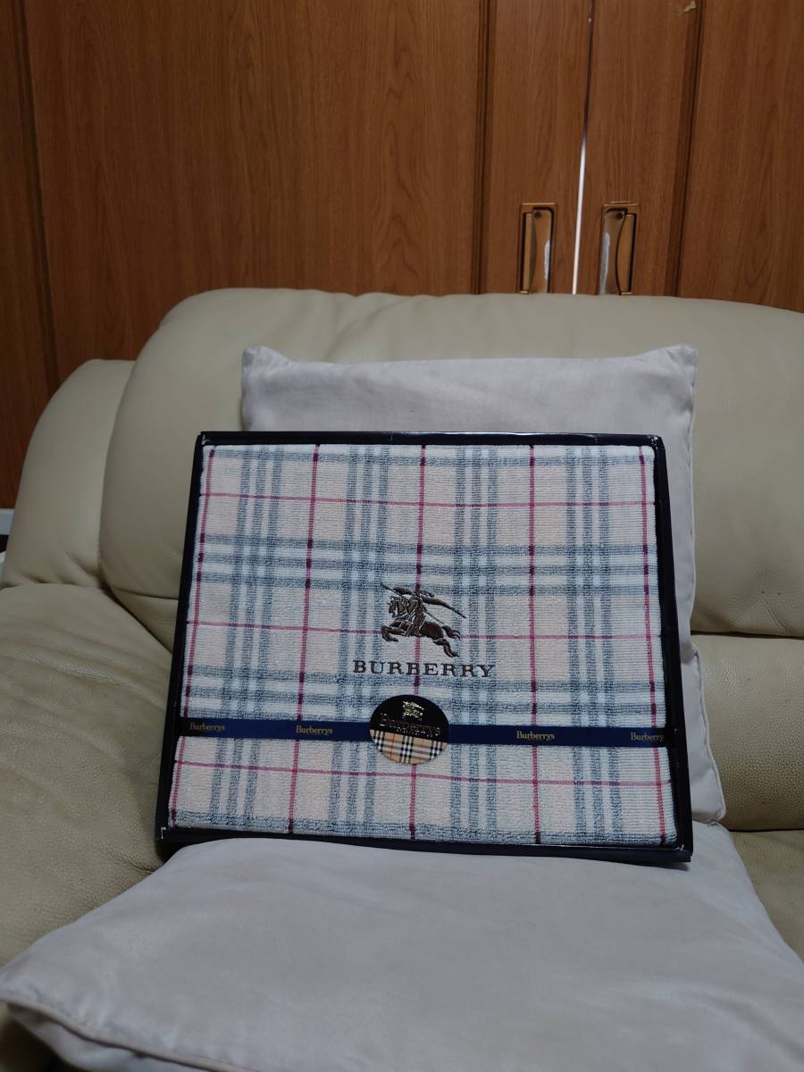 新品 BURBERRY バーバリー タオルシーツ ノバチェック 140×240公式