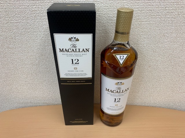 1円～【未開栓】The MACALLAN ザ・マッカラン 12年 トリプルカスク