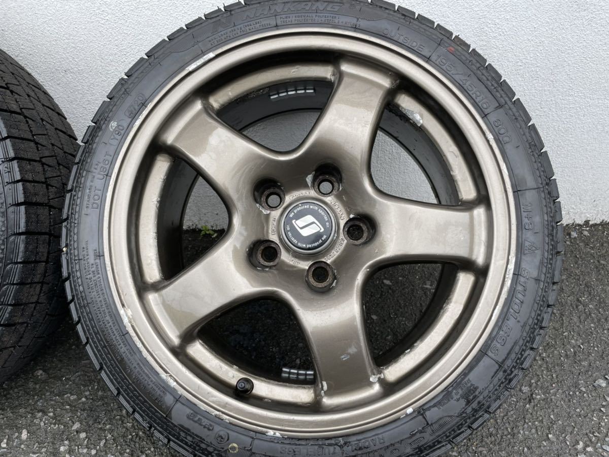 スカイライン R32 GTR 純正アルミホイール 16×8J 5/114.3 +30 BNR32 