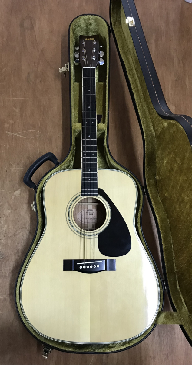 ■送料無料■ ヤマハ YAMAHA FG-200D アコースティックギター 楽器 弦楽器 演奏 ●美品 ●ジャンク扱い/くYUら/BA