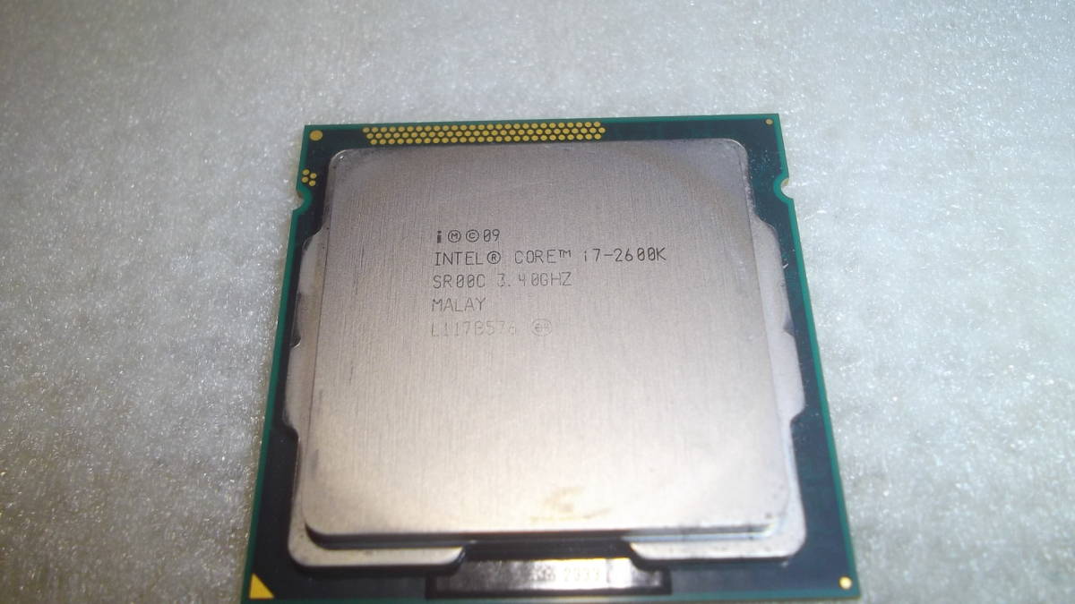 インテル Core i7 2600k 3,40GHz
