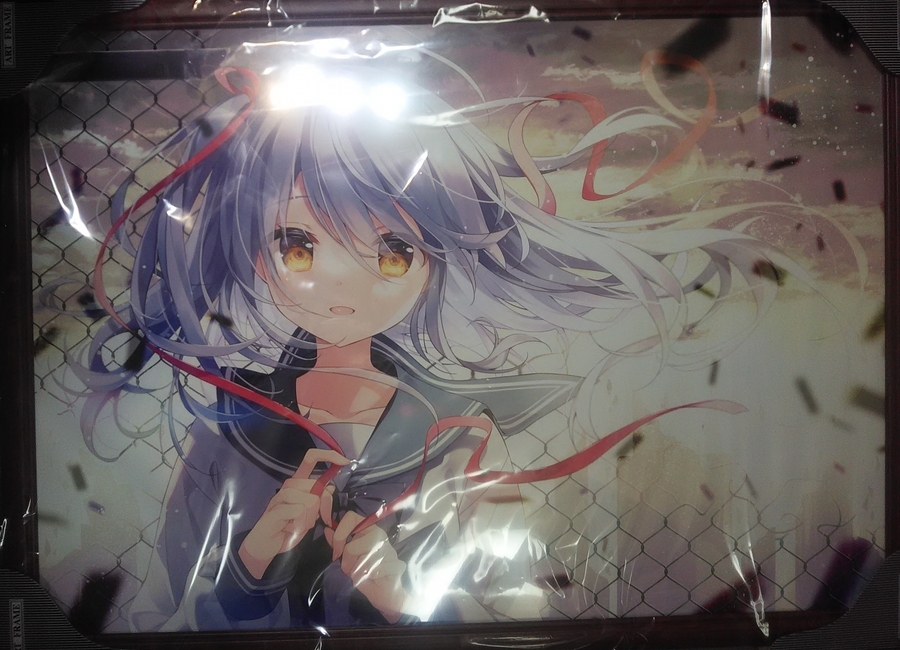 未開封　同梱不可　すいみゃ @suimya 絵師100人展11　複製原画　「ここで決めて、」 猫月みお 星桜キラノ