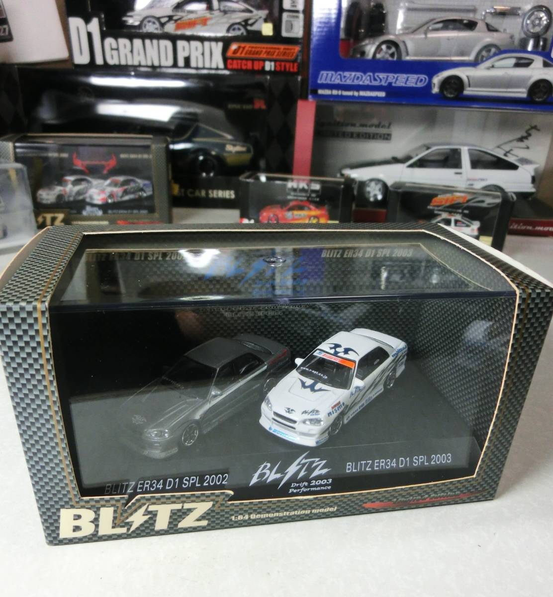 BLITZ ER34 YOKOMOドリフトパッケージBLITZER34スカイライン のむけん