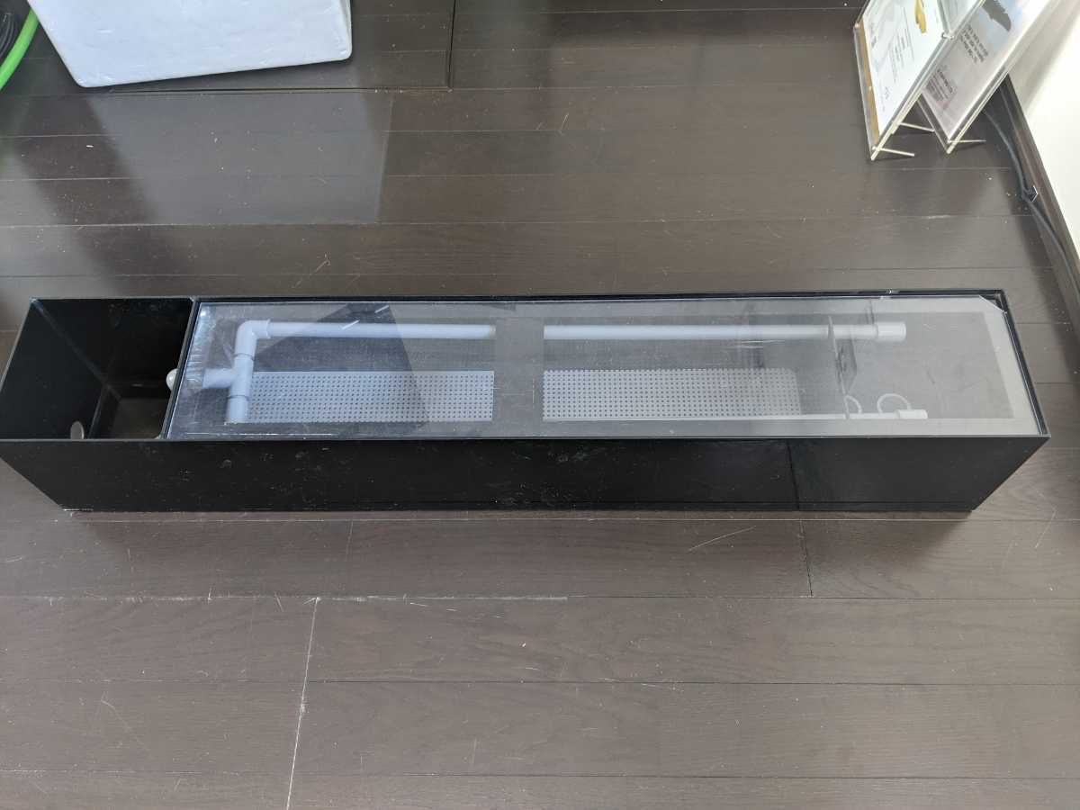 塩ビ 1200水槽用上部フィルター1200mm×200mm×230mm 大型上部フィルター 
