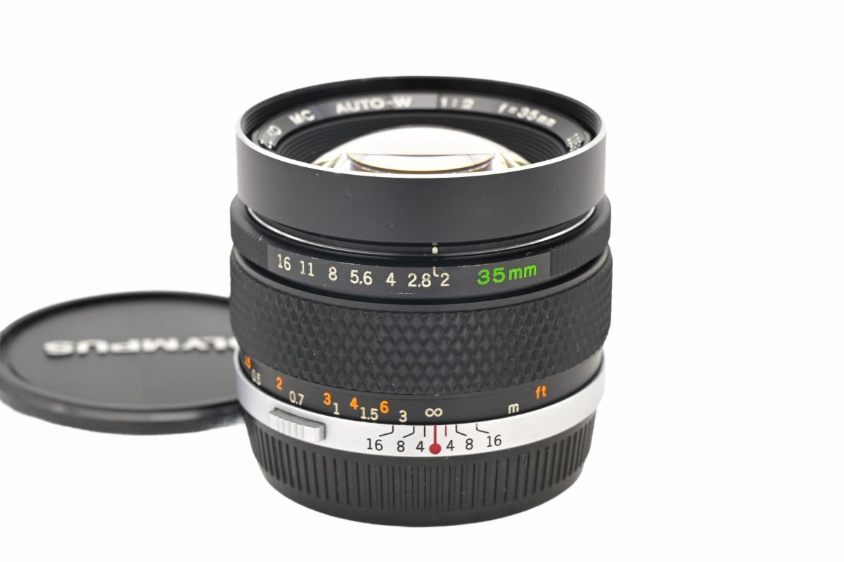 全国無料，2026 01204cmrk OLYMPUS ZUIKO MC AUTO-W 35mm F2 単焦点 広角レンズ オリンパス OMマウント(オリンパス)｜売買されたオークション情報、yahooの商品情報をアーカイブ公開 - オークファン オリンパス