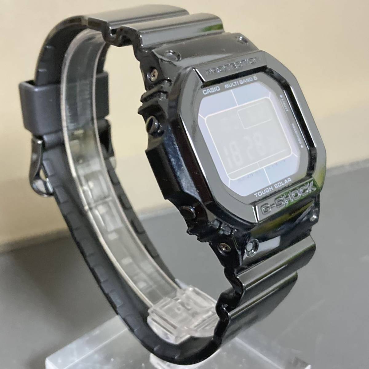 極美品G-SHOCK GW-M5610BB-1JF GrossyBlackSeries グロッシーブラック 